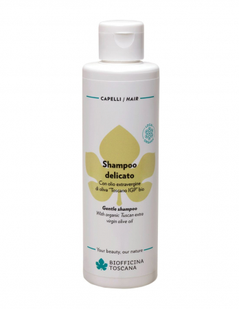 Sampon - Șampon delicat cu ulei de măsline, 200ml - Biofficina Toscana