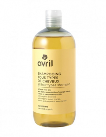 Ingrijire par - Sampon fara sulfati pentru toate tipurile de par, 500ml - Avril