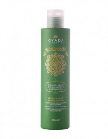 Sampon - Șampon fortifiant cu methi, maca și cassia, 200ml – Hyalurvedic Gyada