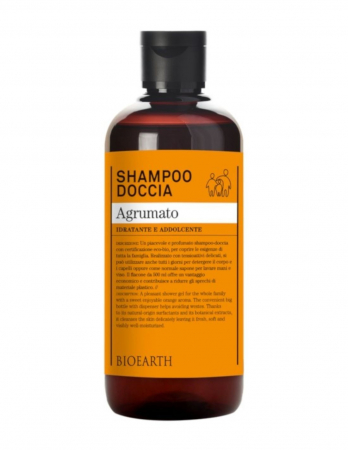Sampon - Șampon & gel de duș cu aromă de citrice, 500ml - Bioearth