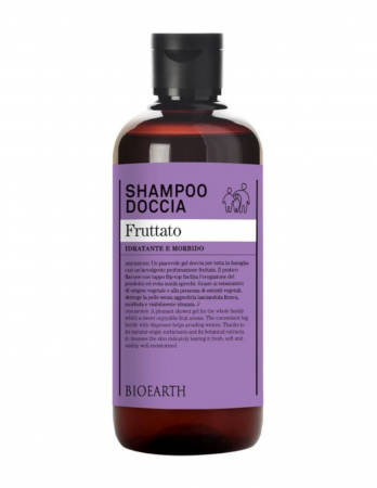 Sampon - Șampon & gel de duș cu aromă de fructe, 500ml - Bioearth