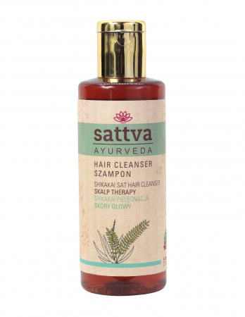 Ingrijire par - Sampon hidratant cu Shikakai, 210ml - Sattva Ayurveda
