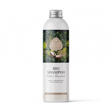 Frumusete Zero Waste - Sampon lichid cu cocos si baobab bio 230ml Eliah Sahil                                              