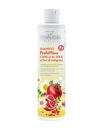 Sampon - Șampon păr expus la soare cu rodie, 250ml – Maternatura