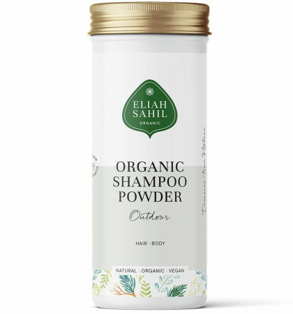 Cosmetice Zero Waste - Sampon pudra outdoor bio 100g Eliah Sahil                                                           