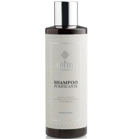 Sampon - Sampon purificant cu argila Ghassoul, 200ml, Isha