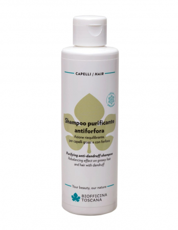 Sampon - Șampon purificator antimătreață, 200ml - Biofficina Toscana