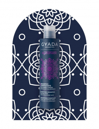 Șampon purificator cu neem și acid hialuronic, 200ml – Hyalurvedic Gyada [2]