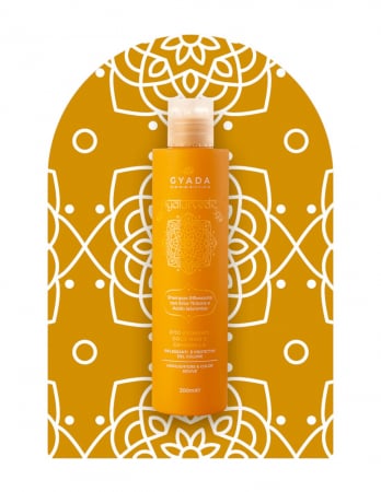 Șampon revitalizare culoare păr blond, 200ml – Hyalurvedic Gyada [2]
