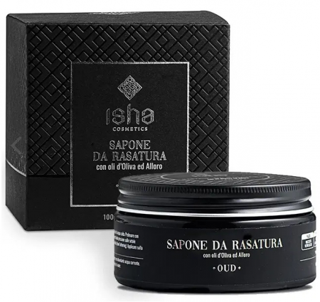 Cosmetice Barbati - Săpun de ras cu ulei de măsline și dafin, 100g