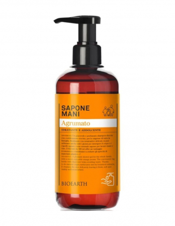 Sapun natural & artizanal - Săpun lichid bio cu citrice, 500ml - Bioearth Family