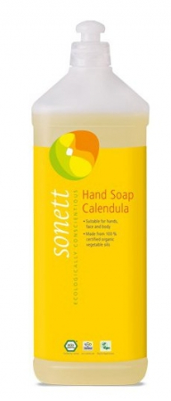 Gel de dus BIO - Sapun Lichid BIO  - Galbenele 1L Sonett
