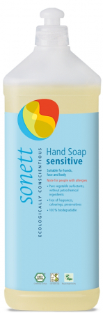 Gel de dus BIO - Sapun Lichid BIO  - Neutru 1L Sonett