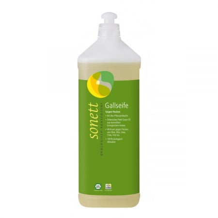 Gel de dus BIO - Sapun Lichid BIO pentru Scos Pete Cu Bila De Bovine 1L Sonett