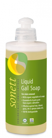 Gel de dus BIO - Sapun Lichid BIO pentru Scos Pete Cu Bila De Bovine 300Ml Sonett