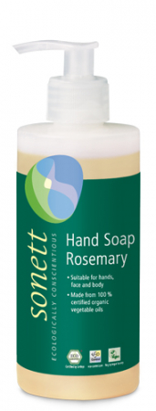 Gel de dus BIO - Sapun Lichid BIO  - Rozmarin 300Ml Sonett
