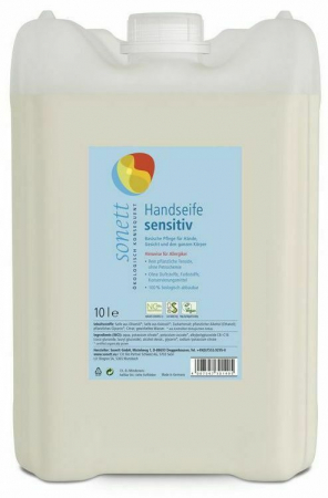 Igiena - Sapun Lichid - Gel De Dus BIO  Sensitive 10 L, Sonett                                           