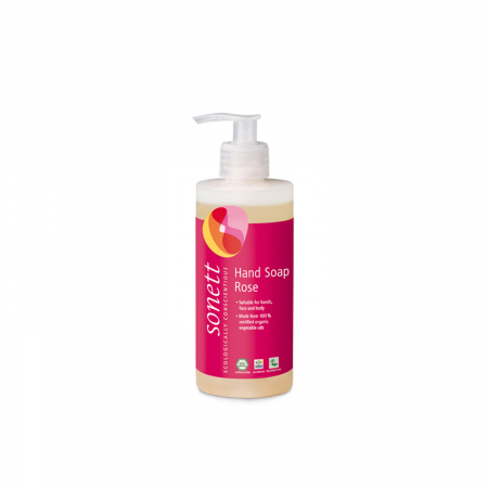 Gel de dus BIO - Sapun lichid/gel de dus ecologic - trandafiri 300ml