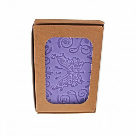 Sapun natural & artizanal - Sapun solid cu lavanda lucrat manual, bio, 100g, Wooden Spoon                                       