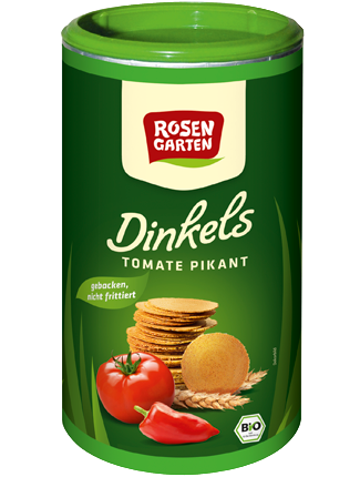 Crisp, snacks & crackers - Saratele Picante Bio Din Grau Spelta, Cu Rosii, 100G