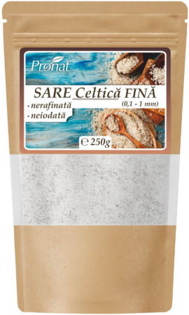 Sare - Sare Celtică Fină 250gr 01.-1mm