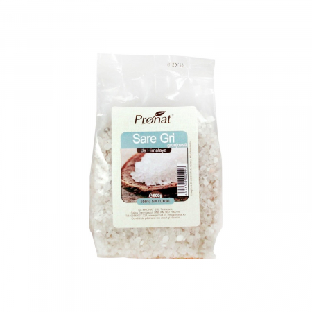 Sare - Sare de himalaya gri grunjoasa 500 g
