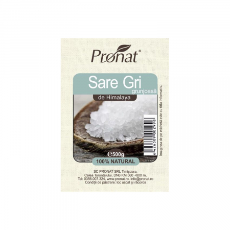 Sare de himalaya gri grunjoasa 500 g [2]