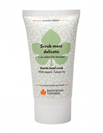 Ingrijire maini si picioare - Scrub pentru mâini bio cu iedera, 50ml - Biofficina Toscana