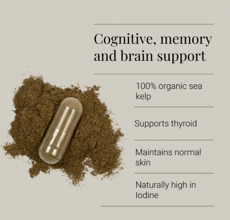 Sea Kelp, 500mg - 90 de capsule [1]