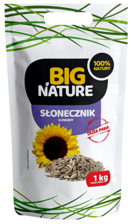 Alimente - Seminte de floarea soarelui 1kg Big Nature                                                          