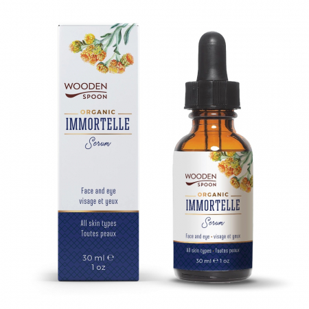 Tratamente Anti-aging - Ser Anti-Aging Immortelle, bio, 30ml, Wooden Spoon                                                  