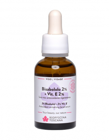Tratamente Anti-aging - Ser de față cu bisabolol și vitamina E, 30ml - Biofficina