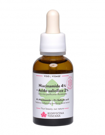 Tratamente Anti-aging - Ser de față cu niacinamide, 30ml - Biofficina