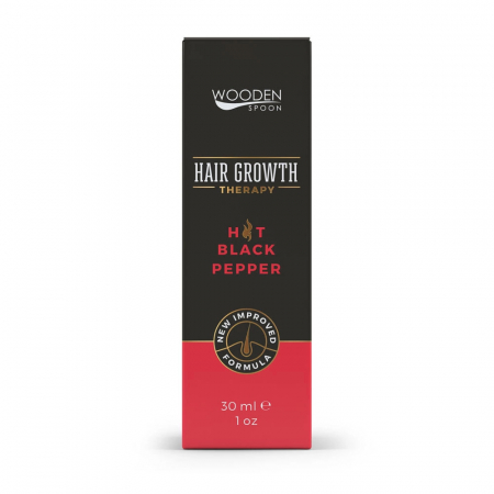 Tratamente Par - Ser pentru cresterea parului, bio, 30ml, Wooden Spoon                                               