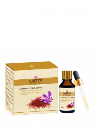 Tratamente Anti-aging - Ser pentru față Kumkumadi, 30ml – Sattva Ayurveda