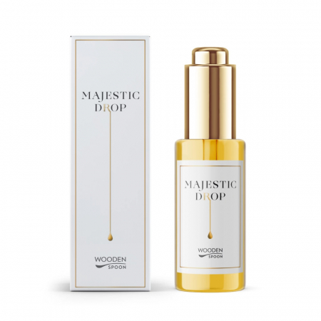Ingrijire ten - Ser premium pentru noapte Majestic Drop, 30ml, Wooden Spoon                                         