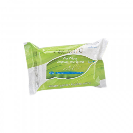 Igiena - Servetele intime din bumbac organic 20 buc Organyc