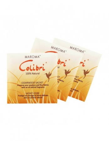 Mindfulness - Set 3 saculeti parfumati Cedru - Colibri Maroma