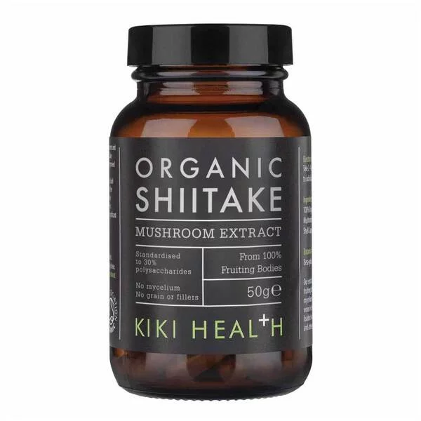 Remedii Naturale - Shiitake Extract Powder, pentru imunitate, 50 de grame