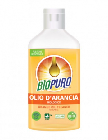 Produse pentru menaj - Detergent concentrat universal cu ulei de portocale hipoalergen ecologic 250ml - Biopuro