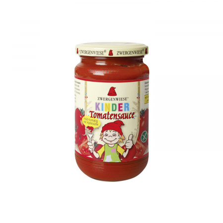 Alimente - Sos de tomate pentru copii cu indulcitor din mar Zwergenwiese 340ml