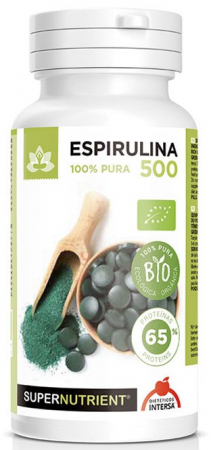 Remedii Naturale - Spirulina bio 500mg, 90g Dieteticos Intersa