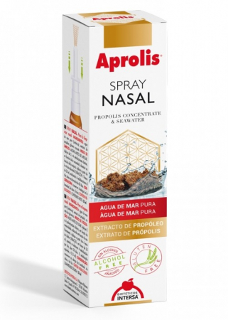 Remedii Naturale - Spray nazal cu extract de propolis si apa de mare, 20ml Aprolis