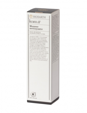 Spumă demachiantă cu extract de melc, 150ml - Loom Bioearth [2]