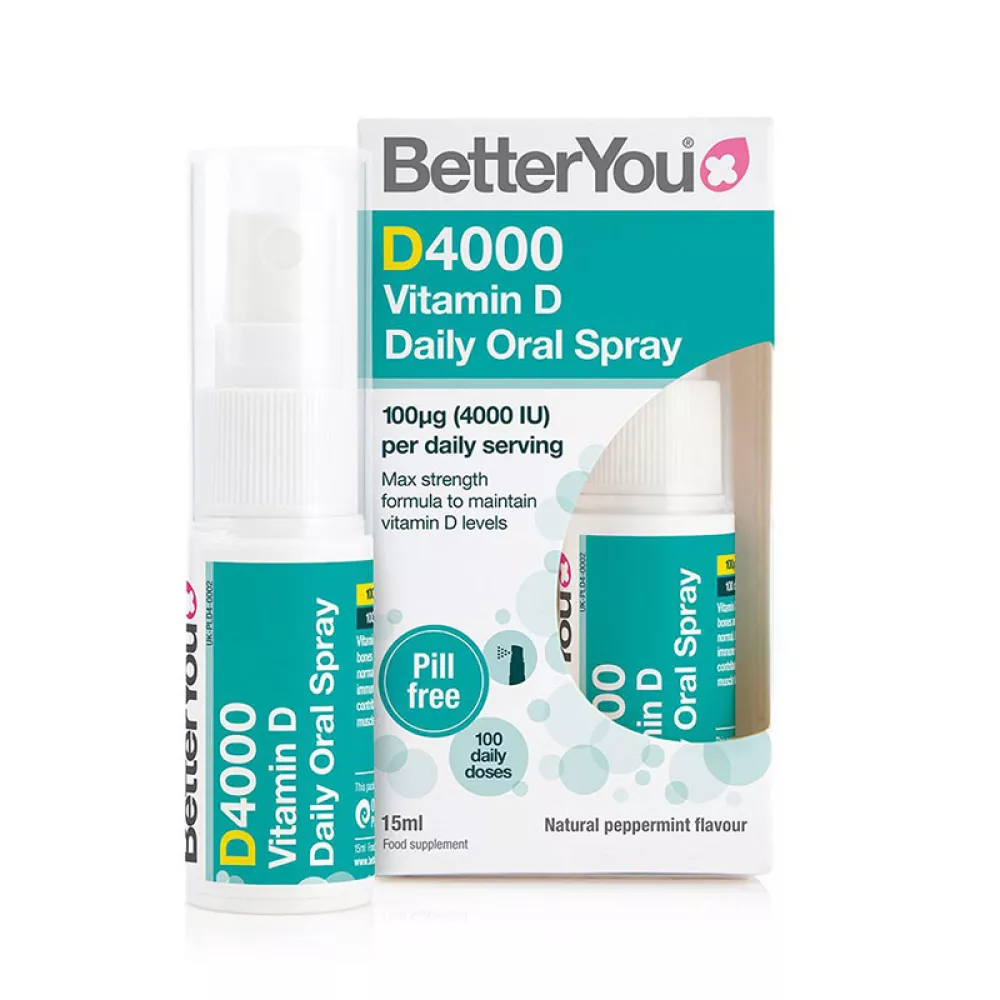 Vitamine si minerale - D4000 Vitamin D Oral Spray 15 ml