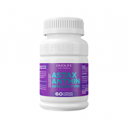 Capsule si tablete cu extracte naturale - Supliment alimentar Duolife Astaxanthin- 60 capsule