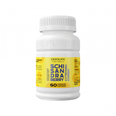 Capsule si tablete cu extracte naturale - Supliment alimentar Duolife Schisandra Berry- 60 capsule