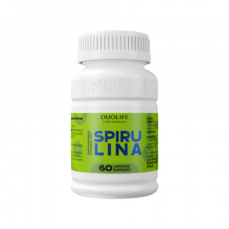 Capsule si tablete cu extracte naturale - Supliment alimentar Duolife Spirulina- 60 capsule