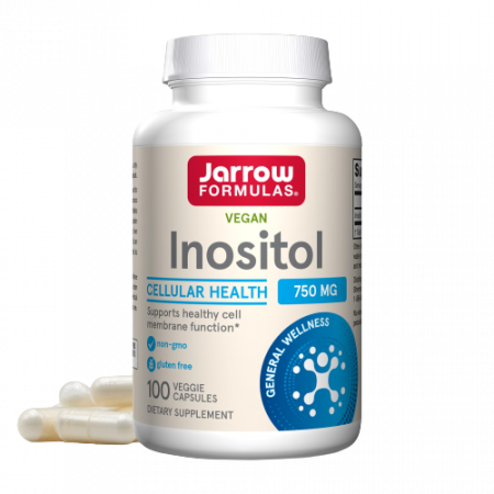 Suplimente naturale - Supliment alimentar Inositol 750mg Jarrow Formulas, 100 capsule