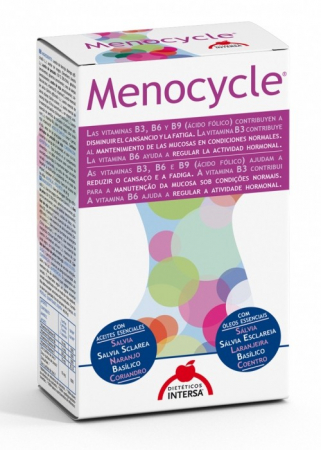 Remedii Naturale - Supliment alimentar Menocycle, 60 comprimate Dieteticos Intersa
